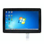 WAVESHARE LCD touch screen resistivo da 10,1 pollici, interfaccia HDMI con custodia, supporta più mini-PC