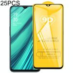 25 PCS 9D Pellicola in vetro full schermo integrale per OPPO F11