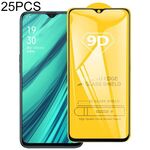 Film in vetro temperato a schermo intero da 25 PCS 9D per oppo A7N