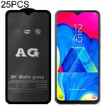 25 PCS AG Vetro temperato a copertura totale satinato opaco per Galaxy A2 Core