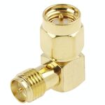 Adattatore maschio SMA placcato oro a femmina RP-SMA