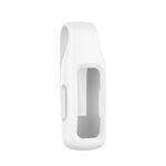 Per Fitbit ispira 2 copertura clip protettiva in silicone in lamiera d'acciaio (bianco)