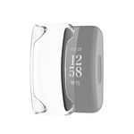 Per Fitbit ispira 2 copertura protettiva per PC completo PC (trasparente)