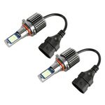 9005 2 PCS DC12-24V / 10.5W Fendinebbia per auto con 24 LED SMD-3030 e corrente costante, confezione in scatola (luce blu ghiaccio)