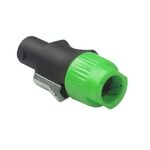 NL4FC 2221 Connettore audio per altoparlante maschio a 4 pin (verde)