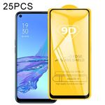Per Pellicola in vetro temperato a schermo intero OPPO A53S 25 PCS 9D