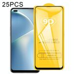 Per OPPO RENO4 F 25 PCS 9D Pellicola intera a schermo intero a schermo intero