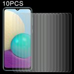 Per Samsung Galaxy A02 10 PCS 0.26mm 9H Durezza superficiale 2.5D Pellicola non a schermo intero in vetro temperato antideflagrante