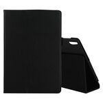 Per Lenovo TAB 4 10 PLUS (TB-X704) / TAB 4 10 (TB-X304) Custodia in pelle orizzontale orizzontale di colore solido texture con titolare e slot per penna (nero)