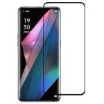 Per OPPO Trova X3 Pro 3D Curved Edge a schermo intero Pellicola in vetro temperato (nero)