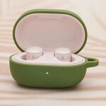 Custodia protettiva per auricolari in silicone per Xiaomi Redmi Airdots3 (erba verde)
