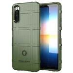 Per Sony Xperia 10 III Custodia integrale Antiurto antiurto (verde)
