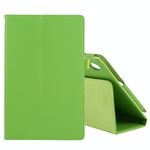 Per Lenovo Tab M10 HD Litchi Texture Texture Custodia in pelle orizzontale orizzontale orizzontale con supporto e slot da penna (verde)