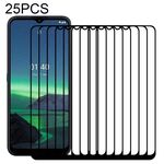 Per Nokia 1.4 25 PCS Pellicola intera a schermo intero in vetro temperato