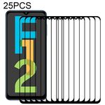 Per Samsung Galaxy F12 25 PCS colla a schermo intero a schermo intero