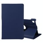 Per Lenovo M10 HD Litchi Texture Colore solido Colore orizzontale in pelle flip con titolare e slot da penna (blu scuro)