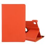 Per Lenovo M10 HD Litchi Texture Colore solido Colore orizzontale in pelle flip con supporto e slot per penna (arancione)