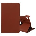 Per Lenovo M10 HD Litchi Texture Colore solido Colore orizzontale in pelle flip con supporto e slot a penna (marrone)