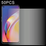 Per OPPO RENO5 F 50 PCS 0.26mm 9h 2,5D film in vetro temperato