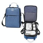 Scatola di custodia per la custodia da viaggio a spalla impermeabile impermeabile antiurto per DJI Air 2s (blu + fodera nera)