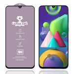 Per Samsung Galaxy M21 / M21 2021 9H HD GRANDE ARC High ALUMINA Pellicola in vetro temperato a schermo intero