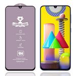 Per Samsung Galaxy M31 9H HD Grande Arc High Allumina Full Screen Temperato Film in vetro temperato