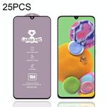 Per Samsung Galaxy A90 5G 25 PCS 9H HD GRANDE Arc High Allumina a schermo intero Pellicola in vetro temperato