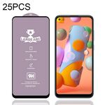 Per Samsung Galaxy A11 25 PCS 9h HD Large Arc High Allumina a schermo intero Pellicola in vetro temperato