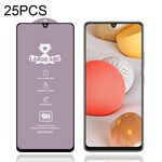 Per Samsung Galaxy A42 25 PCS 9h HD GRANDE ARC High ALUMINA Pellicola in vetro temperato a schermo intero