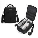 Scatola di custodia per la scatola del custodia da viaggio della spalla impermeabile impermeabile antiurto Ugrade per DJI Air 2s (nero)
