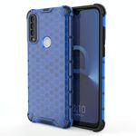Per ALCATEL 1S (2020) Ambito antiurto PC + custodia TPU (blu)