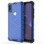 Per ALCATEL 1V (2020) Ambito antiurto PC + Case TPU (blu)