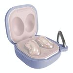Per Samsung Galaxy Buds Live / Pro Bluetooth Auricolare Auricolare Cassa protettiva in silicone con gancio (grigio blu)