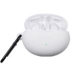 Per Huawei FreeBuds 4i custodia protettiva per auricolari in silicone liquido (bianco)