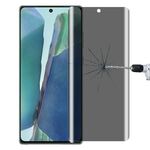 Per Samsung Galaxy Note20 0,3 mm 9H Durezza superficiale 3D Pellicola in vetro per la privacy della superficie curva