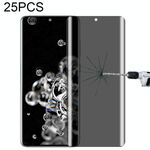 Per Samsung Galaxy S20 Ultra 25pcs 0.3mm 9H Durezza della superficie 3D Pellicola per la privacy della superficie curva