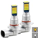2 PZ V6 H10 DC9-36V 30W 3000LM IP65 Auto LED Doppio colore Fendinebbia con lampada SMD-2525 30LEDS