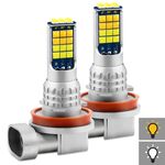 2 PCS V6 H11 DC9-36V 30W 3000LM IP65 Auto LED Doppio colore Fendinebbia con lampada SMD-2525 30LEDS