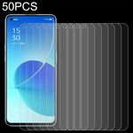 Per OPPO RENO6 5G / RENO6 Lite / Reno7 5G / RENO7 SE 5G / A96 50 PCS 0.26mm 9h 2,5D Pellicola in vetro temperato