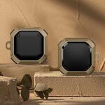 Auricolari wireless Thunder BattleGear Caso protettivo anti-autunno con gancio per Samsung Galaxy Boccioli vivi (marrone)