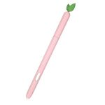 Per Samsung Galaxy Tab S6 Lite P610 / P615 Forma di frutta e verdura Stilus Stylus Custodia protettiva in silicone (pesca)