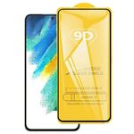 Per Samsung Galaxy S21 FE 5G 9D Pellicola integrale in vetro a schermo intero