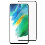 Per Samsung Galaxy S21 FE 5g colla full cover cover protector schermo in vetro temperato