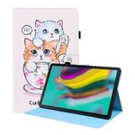 Per Samsung Galaxy Tab S5E 10.5 SM-T720 / SM-T725 Caso di cuoio a flip orizzontale orizzontale con supporto e carta Slot & Photo Frame (Cat Brothers)