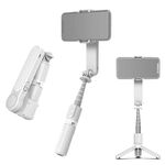 L09 Mini Pieghevole Fill Light Gimbal Stabilizzatore Gimbal Treppiede (bianco)