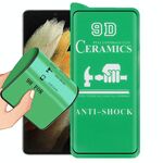 Per Samsung Galaxy S21 Ultra 5G 9D Full Screen Pellicola intera in ceramica