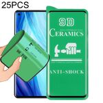 Per OPPO RENO4 PRO 25 PCS 9D Full Schermo intero Pellicola in ceramica