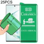 Per Samsung Galaxy Note10 + 25 PCS 9D Full Schermo intero Pellicola in ceramica
