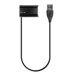 Per Fitbit Alta 55cm Cavo di ricarica con funzione di ripristino (nero)
