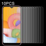 Per Galaxy A01 10 PCS 0.26mm 9H 2.5D Pellicola in vetro temperato non a schermo intero a prova di esplosione